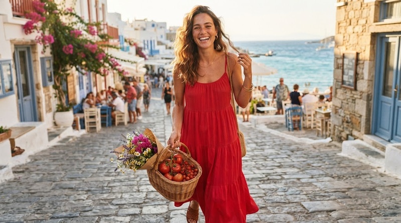 tomato girl aesthetic