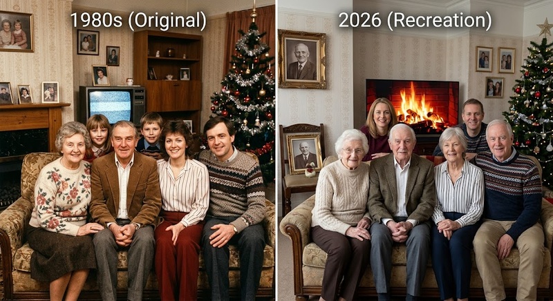 Ai Photo Prompts for Grandparents Restored Memory