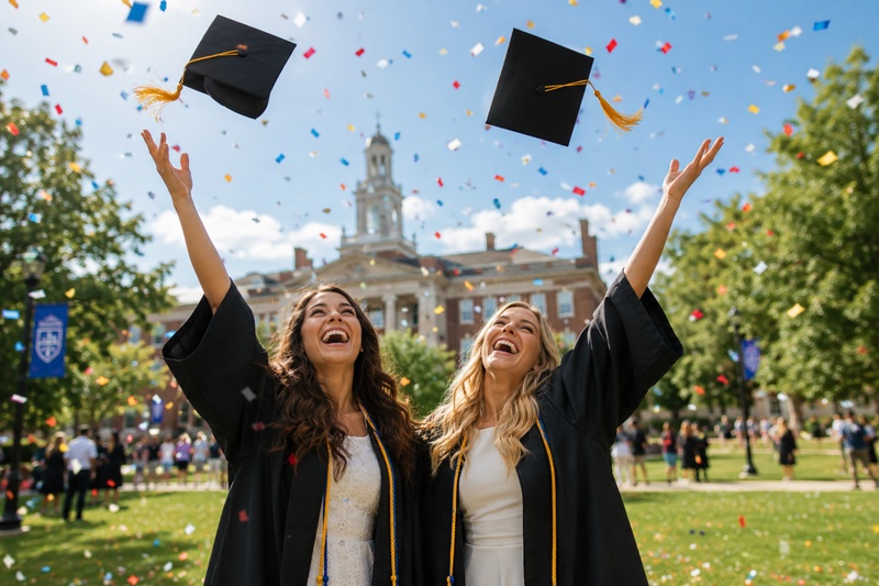 Best Friends Graduation Day Celebration