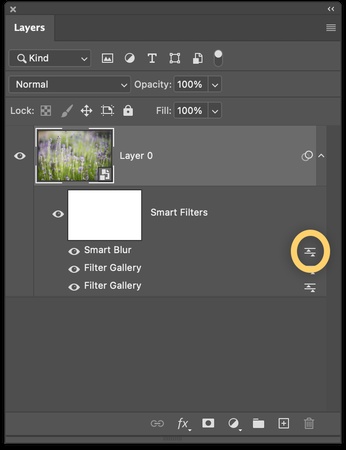 blend mode blur filter