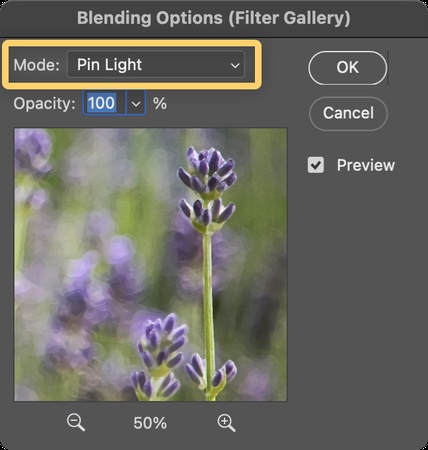 blend mode pin light