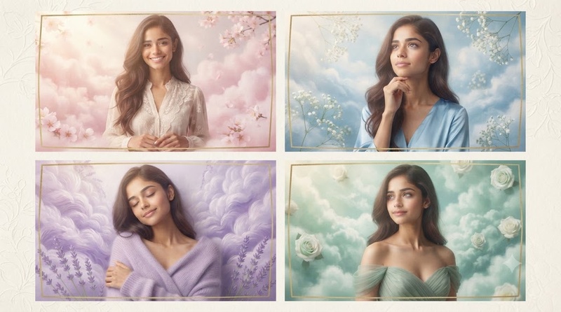 dreamy aesthetic collage