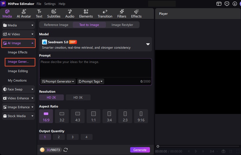 Edimakor Ai Image Generator Text to Image