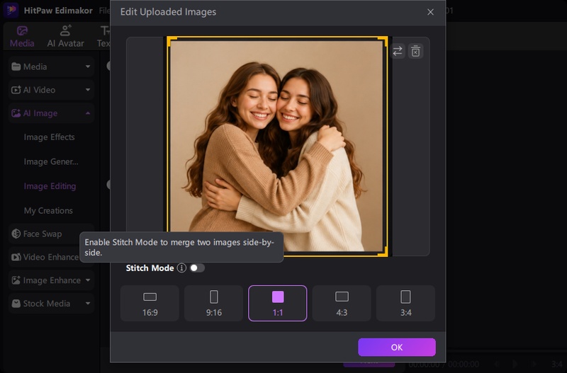Edimakor Upload Friendship Photo