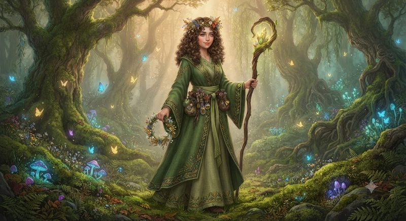 enchanted forest healer