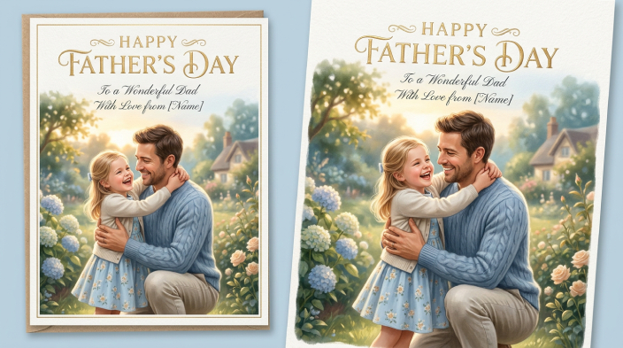 father's day greeting card