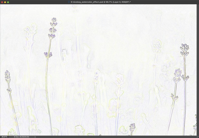 find edges filter