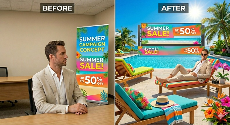 Gemini Ai Photo Prompt Background Change Marketing Prompt