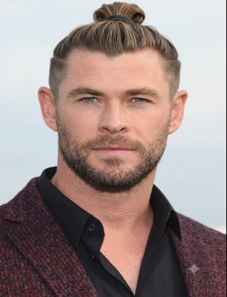 Gemini Hairstyle Prompt 13 Man Bun Disconnected Undercut Crown