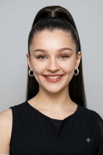 Gemini Hairstyle Prompt 15 Sleek High Ponytail Wrap Around Long Straight