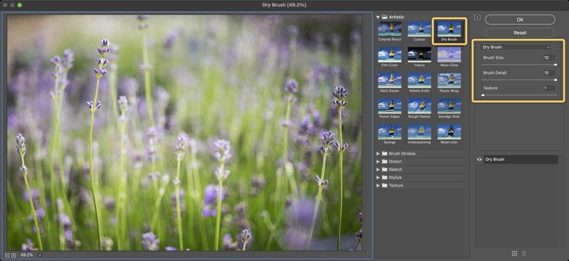 how to create a watercolor effect