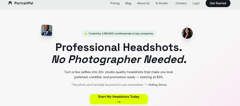 linkedin profile headshot generator