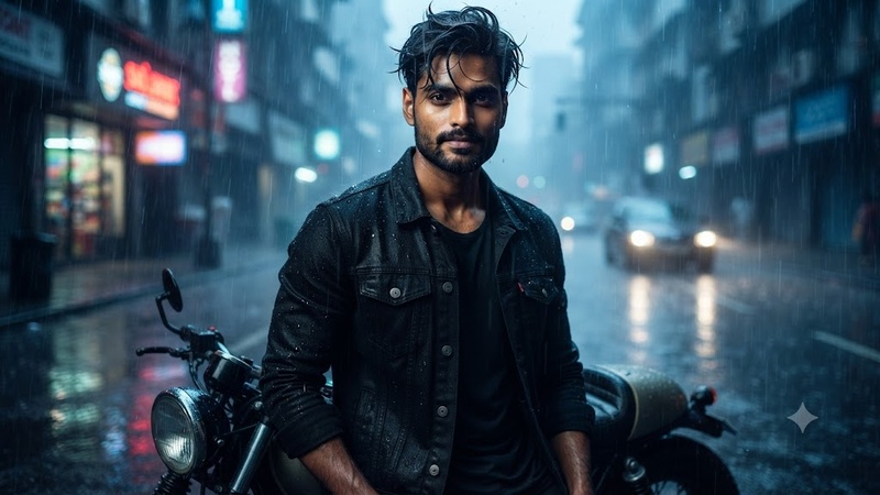 monsoon season ai photo editing prompt