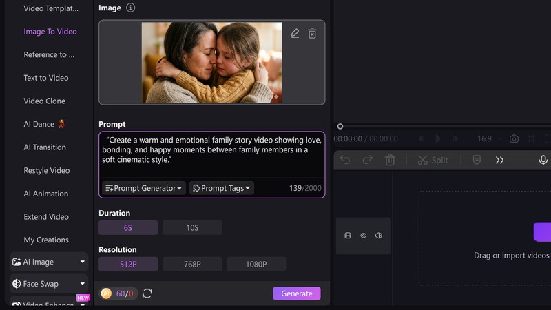 Step 5 Generate Video