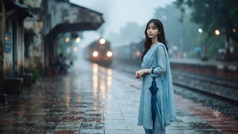 train station girl monsoon