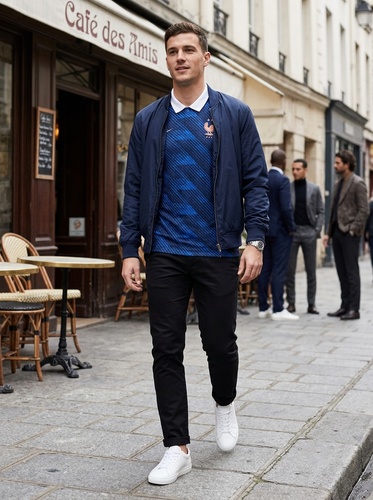 World Cup jersey streetwear ideas france 2026 Jersey Outfit AI Try-On
