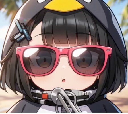anime character close up