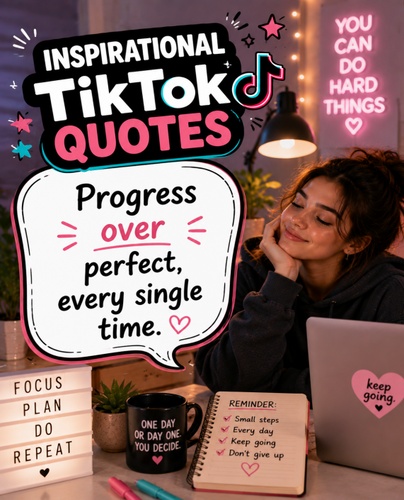 Inspirational Motivational Tiktok Quotes