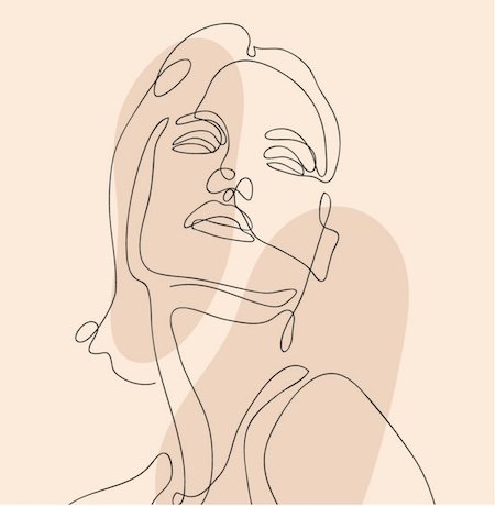 minimal line art