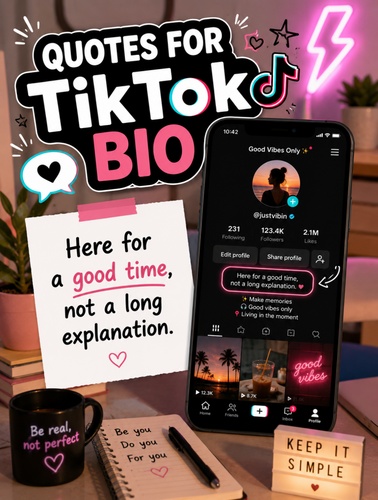 Quotes for Tiktok Bio