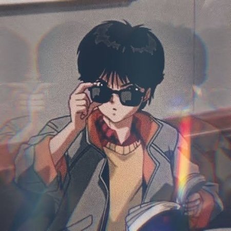 retro anime pfp