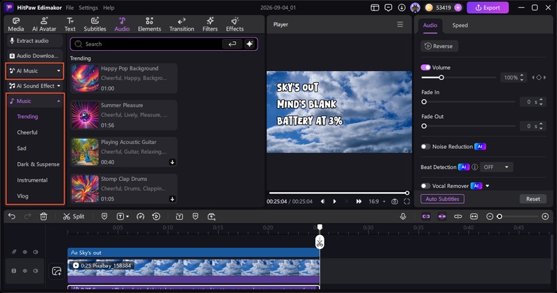 Tiktok Quotes Edimakor Step 4 Add Music
