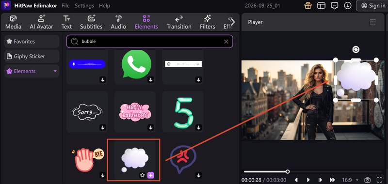 add speech bubble to picture