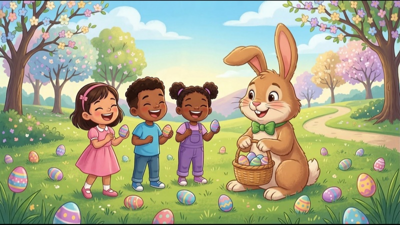 ai-easter-bunny-kids-&-family-easter-bunny-scenes