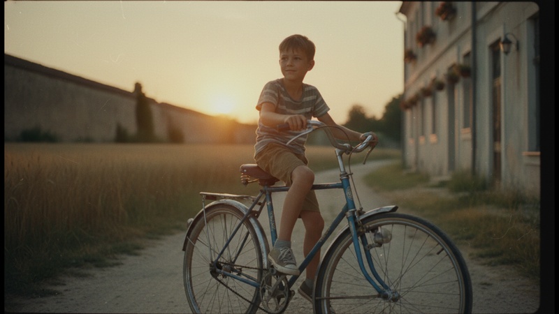 ai retro style vintage phot editing prompts for boys