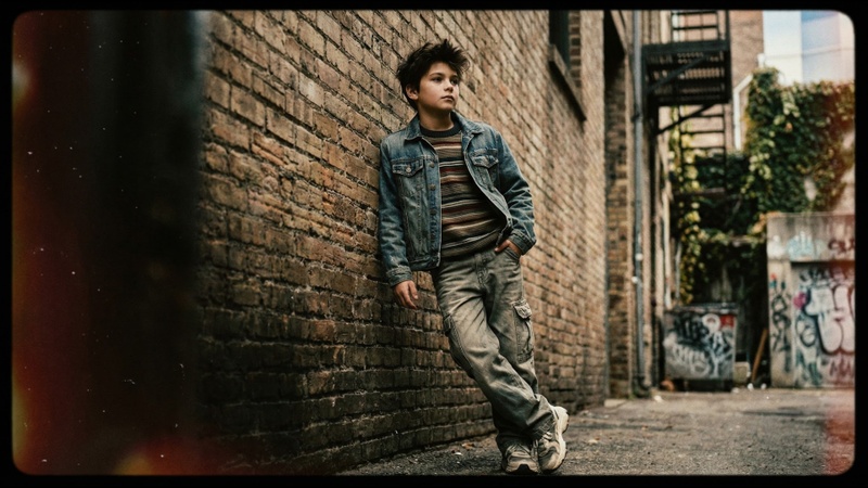 ai retro style vintage phot editing prompts for boys