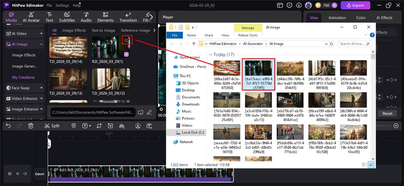 ai retro style vintage photo editing prompts hitpaw edimakor