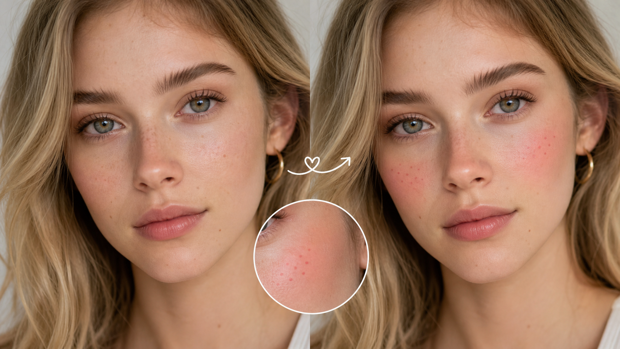 blush cheek enhancements for a soft look