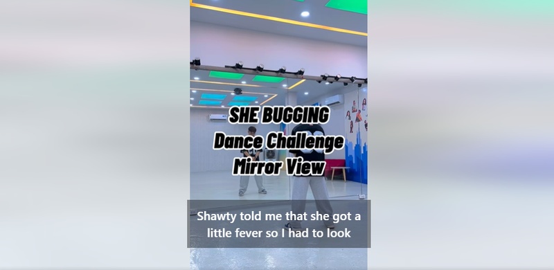 bugging dance challenge