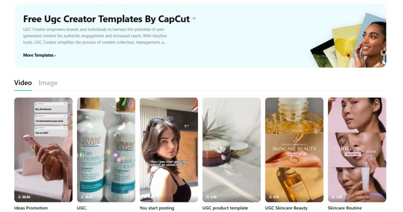 capcut ugc creator