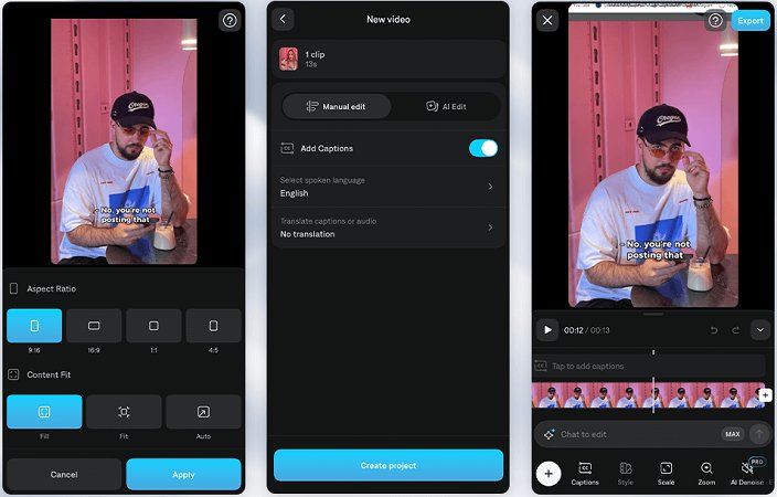 captions app for ai subtitles and avatars