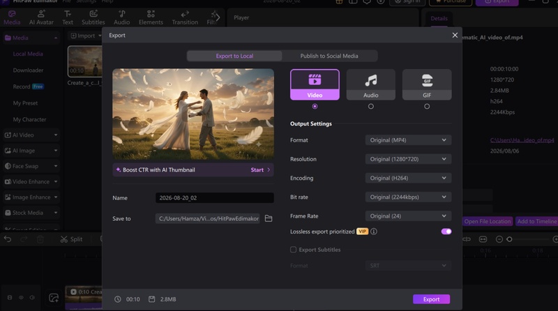 download the video