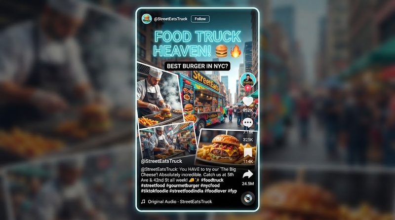 food truck prompt template