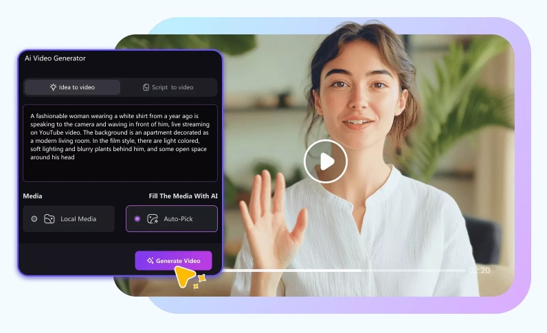 hitpaw edimakor ai video software