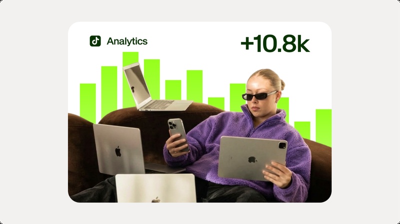how do i see my analytics on tiktok