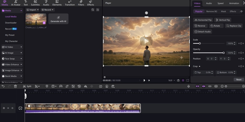 how to edit a video in snapchat hitpaw edimakor