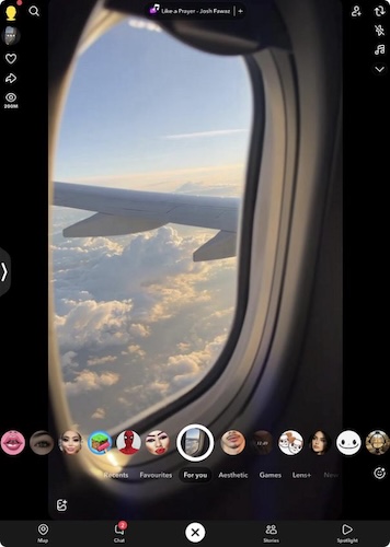 How to get boomerang on Snapchat by recording a video Snap