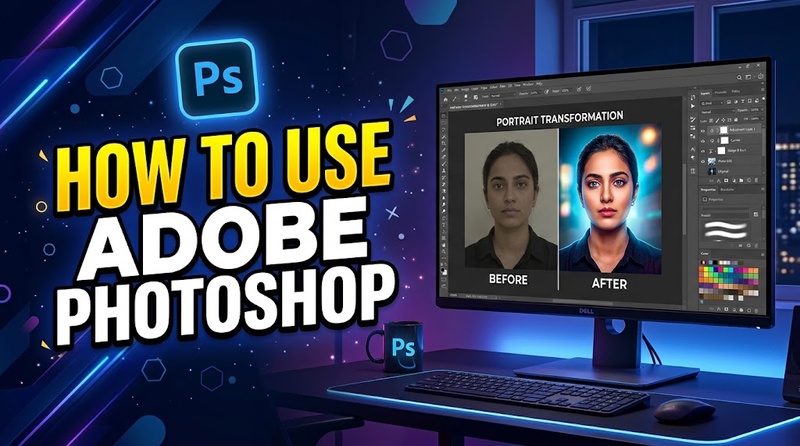 how to use adobe photoshop
