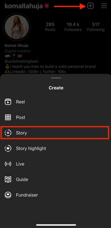 how do you add music to instagram post