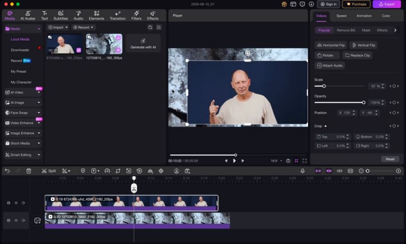 import files into edimakor