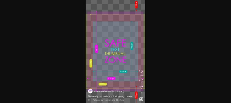 instagram reels safe zone