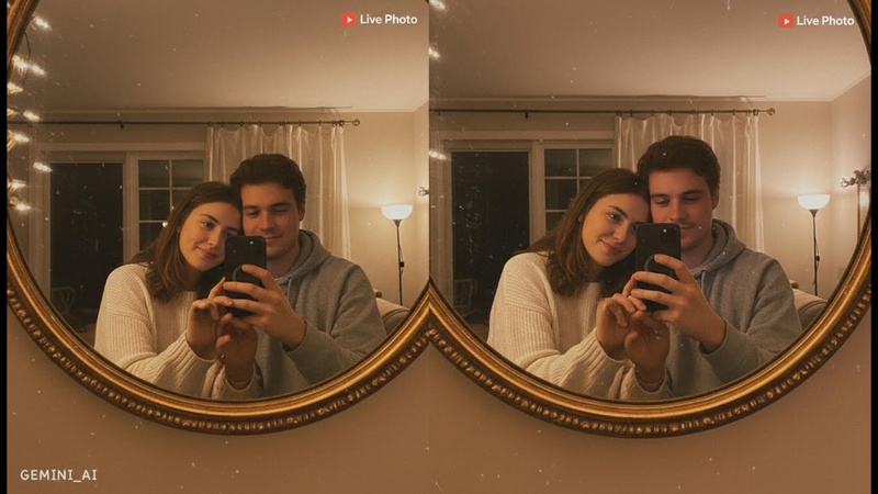 Iphone Ai Selfie Prompt Couple
