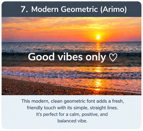 modern geometric snapchat font