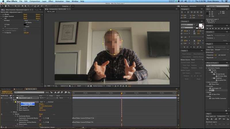 Motion Track Masks 5