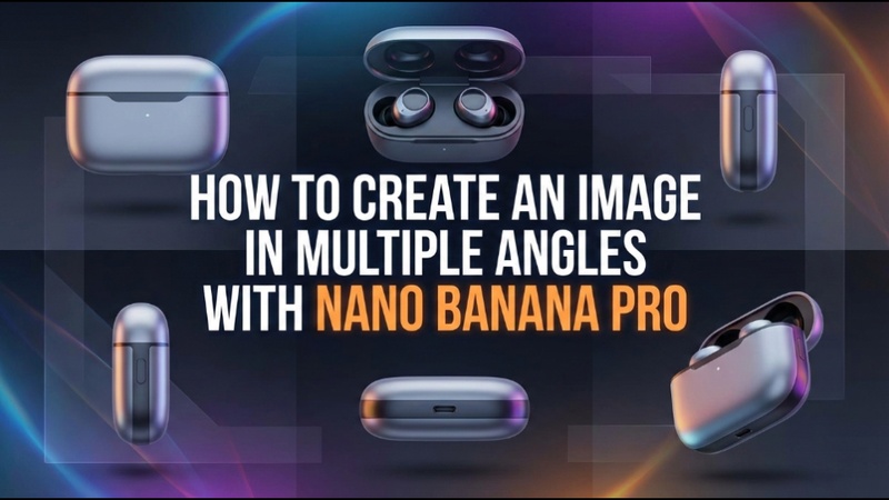 Banana Different Angles Ai Image