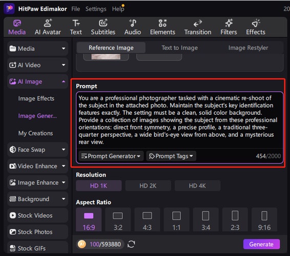 Nano Banana Product Multi Angles Prompt